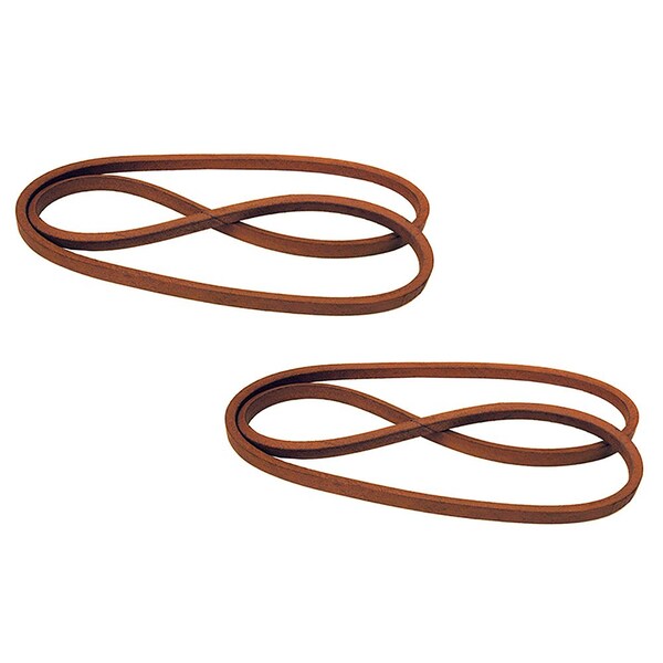 Aic Replacement Parts Two New Aftermarket Transmission Drive Belts 140294 532140294 Fits Husqvarna LAB40-0451_x2 - main
